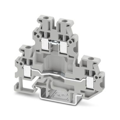 1066350 Phoenix Contact  MUTTB Series Grey, 2.5mm², 2-Level, Screw Termination