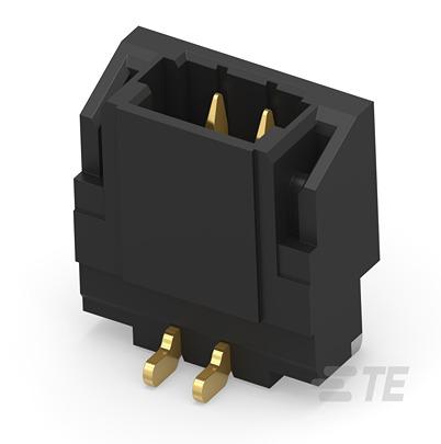 2483180-2 TE Connectivity 2483 Series Vertical Surface Mount PCB Header, 2 Contact(s), 0.8mm Pitch, 1 Row(s), Shrouded