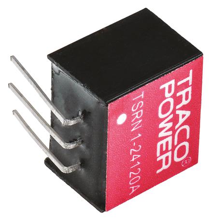 TSRN-1-24120A TRACOPOWER Switching Regulator, 13.5 → 24 V dc, 13.5 → 42 V dc Input, ±12V dc Output, 1 A, 300 mA