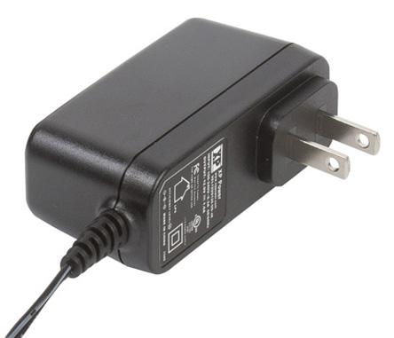 VEL24US240-US-JA XP Power 24W Plug-In AC/DC Adapter 24V dc Output, 1A Output