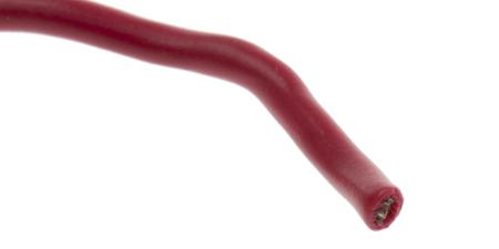 3055 RD001 Alpha Wire Hook-up Wire PVC Series Red 0.81 mm² Hook Up Wire, 18 AWG, 16/0.25 mm, 305m, PVC Insulation,