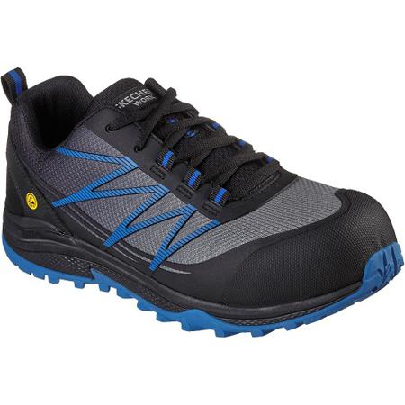200046EC-BKBL Skechers Men's Safety Trainers, UK 13, EU 48