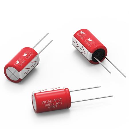 860241081007 Wurth Elektronik 100μF Aluminium Electrolytic Capacitor 200V dc, Through Hole -