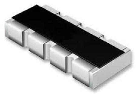 CAT16A-220J4LF Bourns 22Ω Resistor Array, 4 Resistors, 0.25W total, 1206 (3216M), Concave