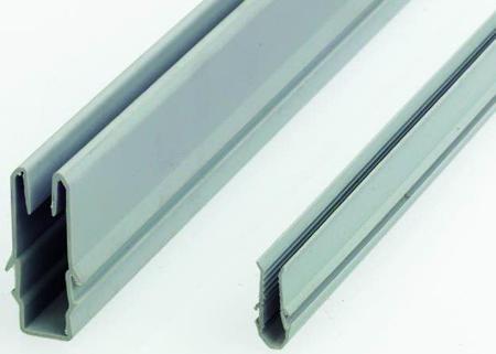 XDET-3-C FlexLink Cover Strip, PVC, 5.5mm Slot, Grey x 3m