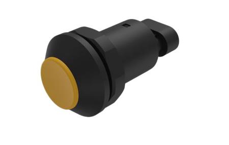 09-RS-1101-4000-M000 EAO Series 09 Series Push Button Switch, Momentary, Panel Mount, 30mm Cutout, 1 NO, 12 → 48V dc, IP67
