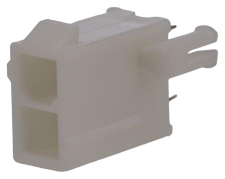 39-29-9027 Molex MINI-FIT JR. Series, Series Number 5566, 4.2mm Pitch 2 Way 2 Row Shrouded Straight PCB Header, Through Hole