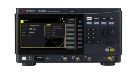 EDU33211A Keysight Technologies Arbitrary Waveform Generator, 20MHz Max, 1-Channel, 1 μHz Min - With RS Calibration