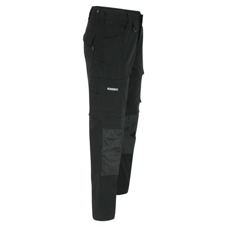 22MTR2101BK-52 Herock DERO TROUSERS 's Black Trousers Water Repellent Male, Size 52 42in W 32in L