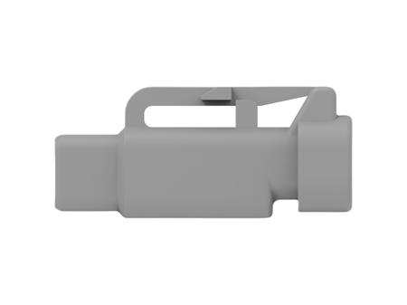DTM06-2S-P006 TE Connectivity, DTM Connector Housing Socket Grey Cable Mount 2 Way, Wire Termination