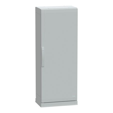 NSYPLAZ1253G Schneider Electric Thalassa Series Fibreglass Reinforced Polyester Single-Door-Door Floor Standing Enclosure, Opaque