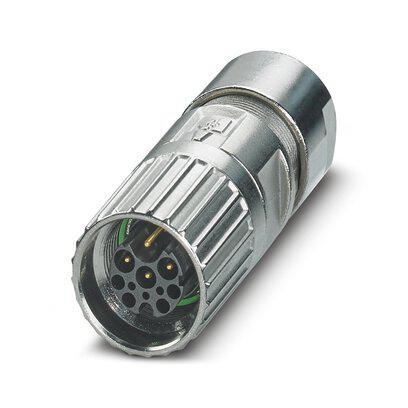 1629020 Phoenix Contact Cable Mount Industrial Circular Connectors, 9 Contacts, 17 mm Connector, Plug