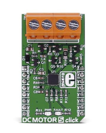 MIKROE-2699 MikroElektronika DC Motor 5 Click DC Motor for DRV8701