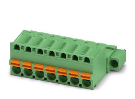 1873553 Phoenix Contact, 5.08mm Pitch, FKIC 2.5/ 7-STF-5.08, 7 Way, , Pluggable Terminal Block, Inverted Plug, Cable Mount,
