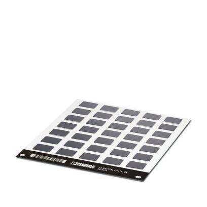 0831590 Phoenix Contact LS-EMLP-AL Adhesive Marking Foil, Black, Pre-printed "Unlabeled", for Devices In The Control Cabinet,