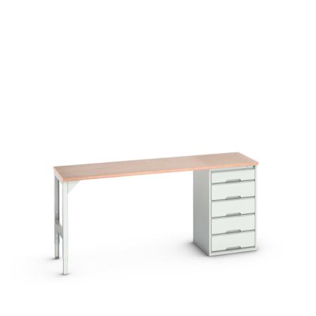16921950-16 Bott Steel Workbench, 300kg Max Load, 930mm x 600mm x 2000mm