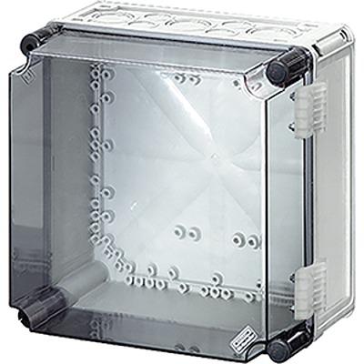 Mi 9210 HENSEL Mi Series Grey Polycarbonate Junction Box, IP66, 195 x 275 x 275mm