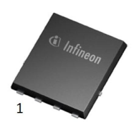 IAUC100N10S5N040ATMA1 Silicon N-Channel MOSFET, 100 A, 100 V, 8-Pin PG-TDSON-8 Infineon