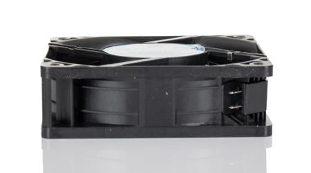 230-3027 RS PRO Axial Fan, 90 → 265 V ac, AC Operation, 105 ± 15%cfm, 5.2 ± 15%W, 0.06 ± 15%A Max, 120 x 120 x 38mm