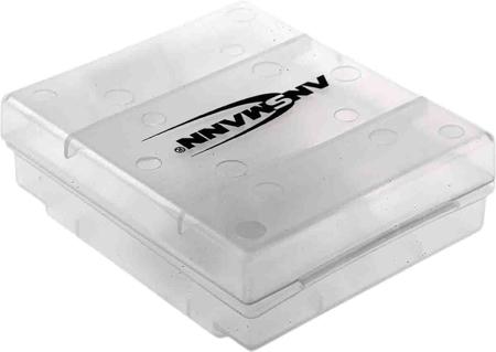 4000740 Ansmann Battery Case for 4 AA, AAA batteries