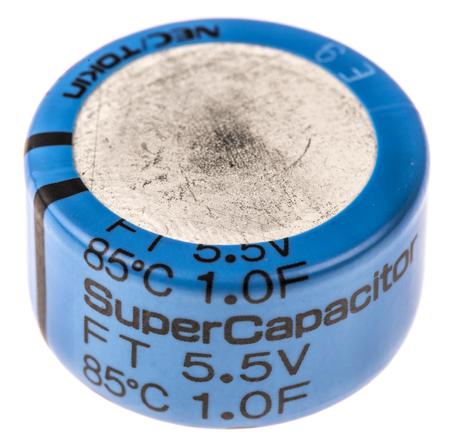 FT0H105ZF KEMET 1F Supercapacitor -20 → +80% Tolerance, Supercap FT 5.5V dc, Through Hole
