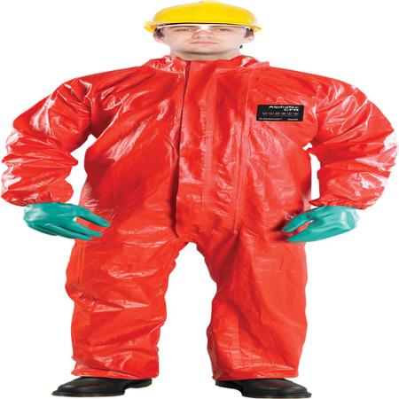 RD96T-00103-02 Ansell Red Coverall, EN 1073-2, EN 1149-5, EN 14126, S