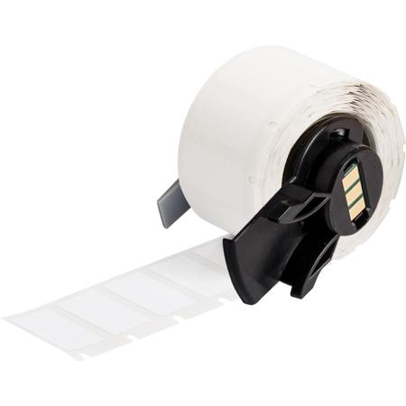 M6-17-498 Brady B-498 White Label, 25.40mm Width, 12.70mm Height, 500 Qty