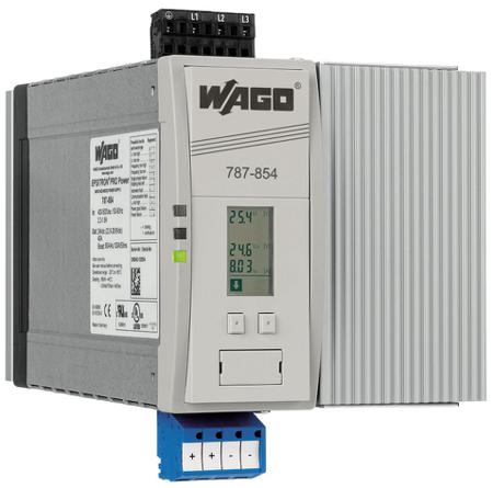 787-854 WAGO Switching Power Supply, , 24V dc, 40A, 960W, 400 → 500V ac Input Voltage