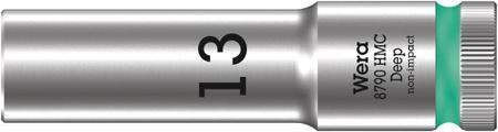 05004554001 Wera 1/2 in Drive 83mm Deep Socket, 6 point, 150 mm Overall Length