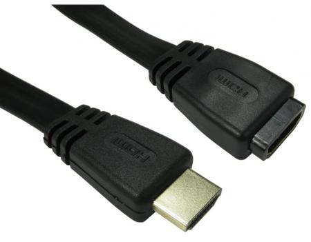 286-3328 RS PRO V1.4 to V2.0, 1m Male HDMI to Female HDMI High Speed 4K