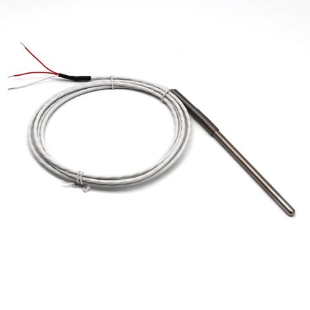 SL150TE1-2M Prosensor PT100 Temperature Probe, 6mm Dia, 150mm Long, 3 Wire, Class A +250°C Max