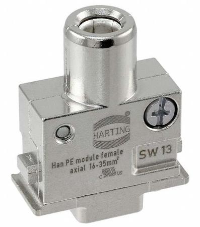09140012733 HARTING Heavy Duty Power Connector Module, Female, Han-Modular Series, 1 Contacts