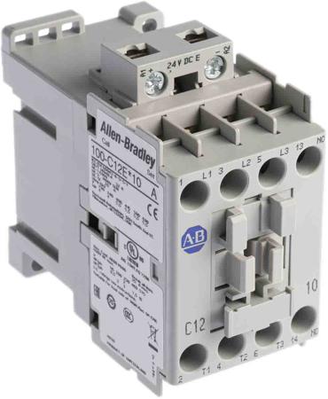 100-C12EJ10 Allen Bradley , 100 Series 100C 3 Pole Contactor, NO, 12 A, 5.5 kW, 24 V dc Coil