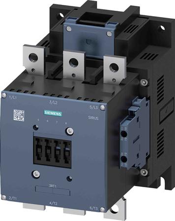 3RT1064-6AB36 Siemens SIRIUS 3RT Size S10, 3RT1 Contactor, 24 V dc Coil, 3-Pole, 225 A, 110 kW, 2NO + 2NC