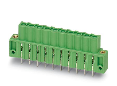 1825718 Phoenix Contact, 5.08mm Pitch, ICV 2.5/ 4-GF-5.08, 4 Way, , Pluggable Terminal Block, Inverted Header, Through Hole,