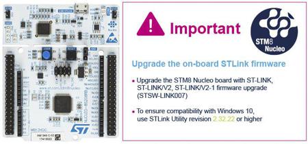 NUCLEO-8S208RB STMicroelectronics STM8 Nucleo-64 MCU Development Board