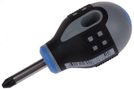 BE-8802 Bahco Pozidriv  Screwdriver, PZ2 Tip, 25 mm Blade, 83 mm Overall