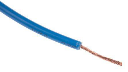 803-4098 RS Pro Mid-blue Tri-rated Cable, 0.5 mm² CSA, 600 → 1000 V, 11 A, 100m