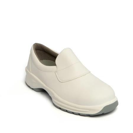 4116BK110 Himalayan 9950 Unisex White Steel Toe Capped Safety Shoes, UK 7, EU 41
