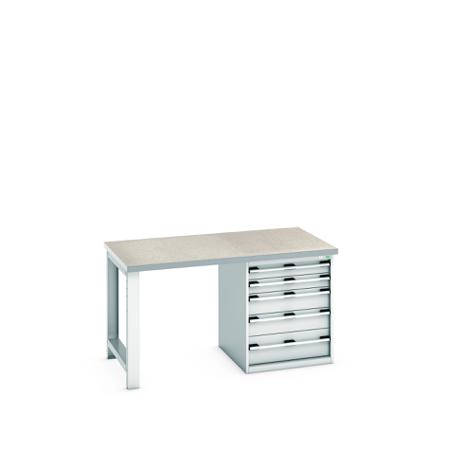 41004110-16V Bott 41004110.16V Sheet Steel Workbench, 840mm x 900mm x 1500mm