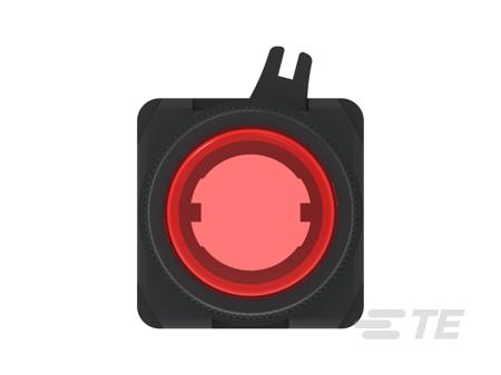 IPE22EXILRD TE Connectivity ALCOSWITCH Series Illuminated Push Button Switch, Momentary, Panel Mount, 22.5mm Cutout, Red LED, IP65