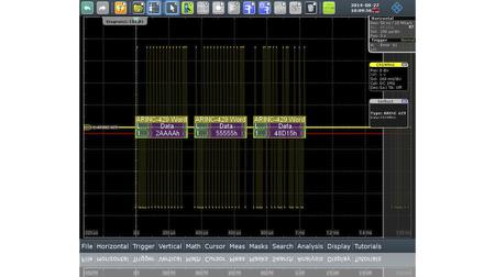 RTM-K7 Rohde & Schwarz  Oscilloscope Software Serial Triggering & Decoding Software, For Use With RTC3000 Oscilloscope