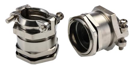 52005570+52003550 Lapp SKINDICHT Series Metallic Nickel Plated Brass Cable Gland, PG29 Thread, 20mm min., 27mm max., IP55
