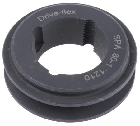 SPA/A PULLEY 80 X 1 RS PRO Pulley, Cast Iron, Steel