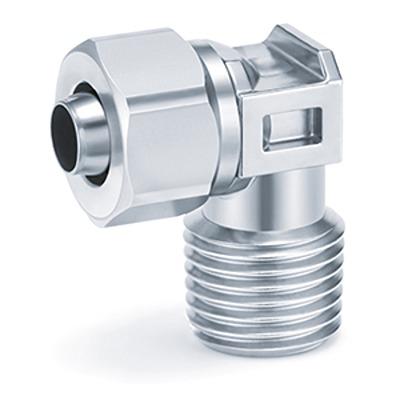 KFG2L1008-03 SMC KFG2L Series Elbow Fitting, 10 mm, Threaded-to-Tube Connection Style,