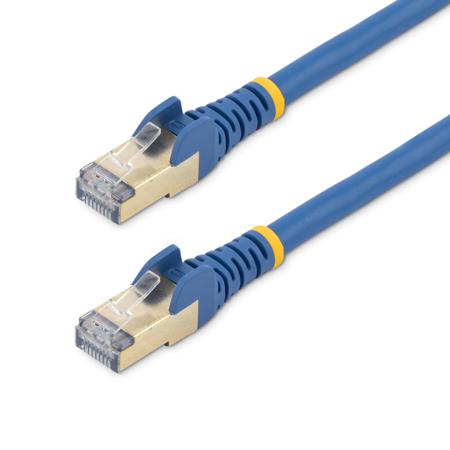 6ASPAT750CMBL StarTech.com, 7.5m Cat6a, Blue RJ45 to Male RJ45 Male, STP Shielded, Terminated