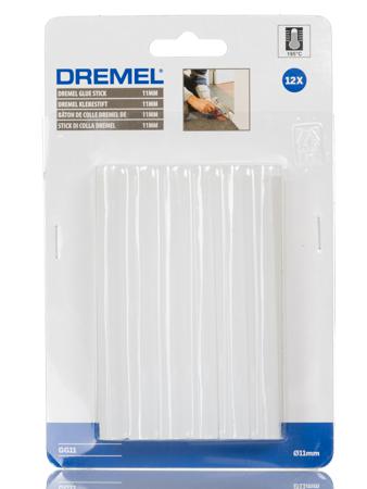 2615GG11JA Dremel Glue Sticks 11mm, White