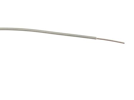 267-5746 Grey 0.3 mm² Hook Up Wire, 1/0.6 mm, 100m, PVC Insulation