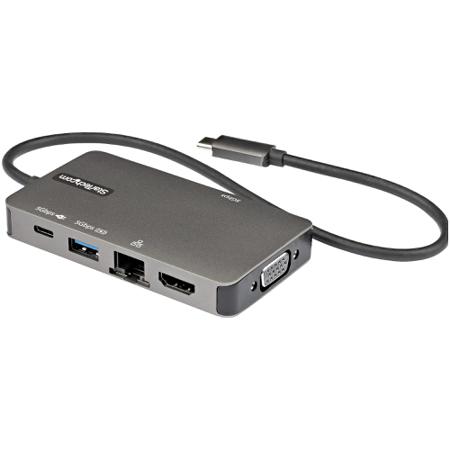 DKT30CHVPD2 StarTech.com 4K USB-C Docking Station with HDMI, VGA - 3 x USB ports, USB A, USB C