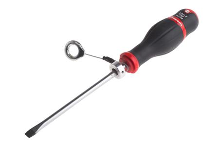 ANF8X150SLS Facom Slotted  Screwdriver, 7 mm Tip, 150 mm Blade, 275 mm Overall